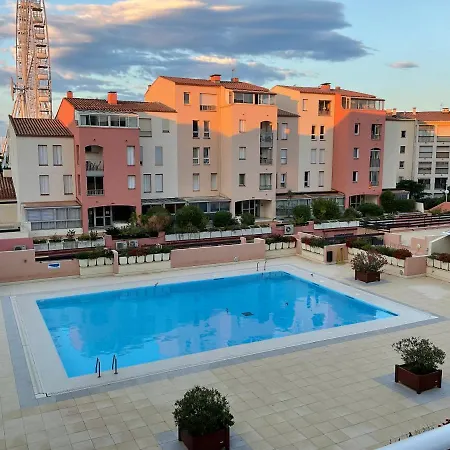 Cap D'agde Centre Port Avec Parking Prive Et Belle Vue Port Et Agde